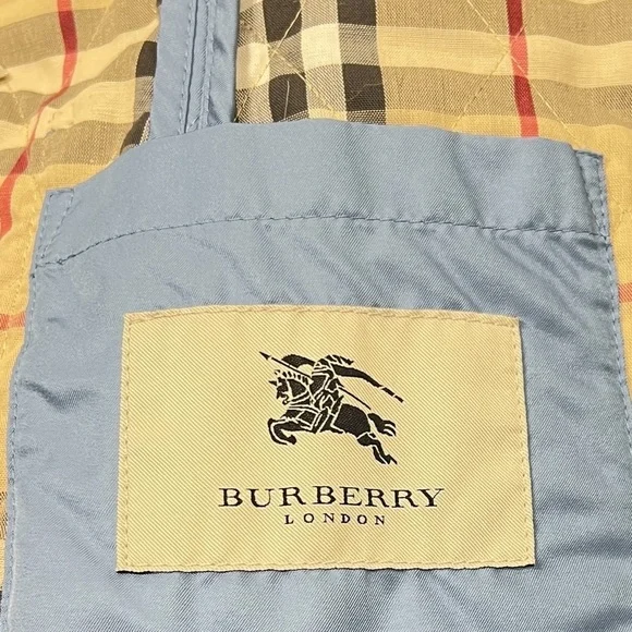 BLUE Quilted Jacket with Lining - Picture 8 of 10